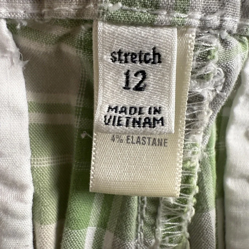 Y2K Abercrombie Girls Bermuda Shorts 12 Y2K Cotton‎ Preppy Old Money 2000s